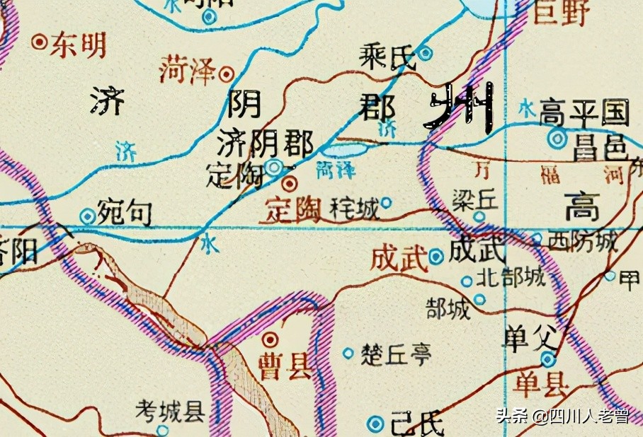 菏泽市下辖7县历史沿革