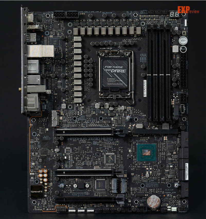 ROG MAXIMUS Z690 HERO 主板评测：Alder Lake处理器的高配伴侣