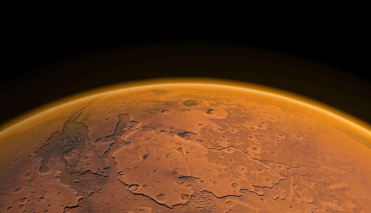 火星图片真实图片大全(祝融号5张新火星图,有2张很特别,拍到生命化石
