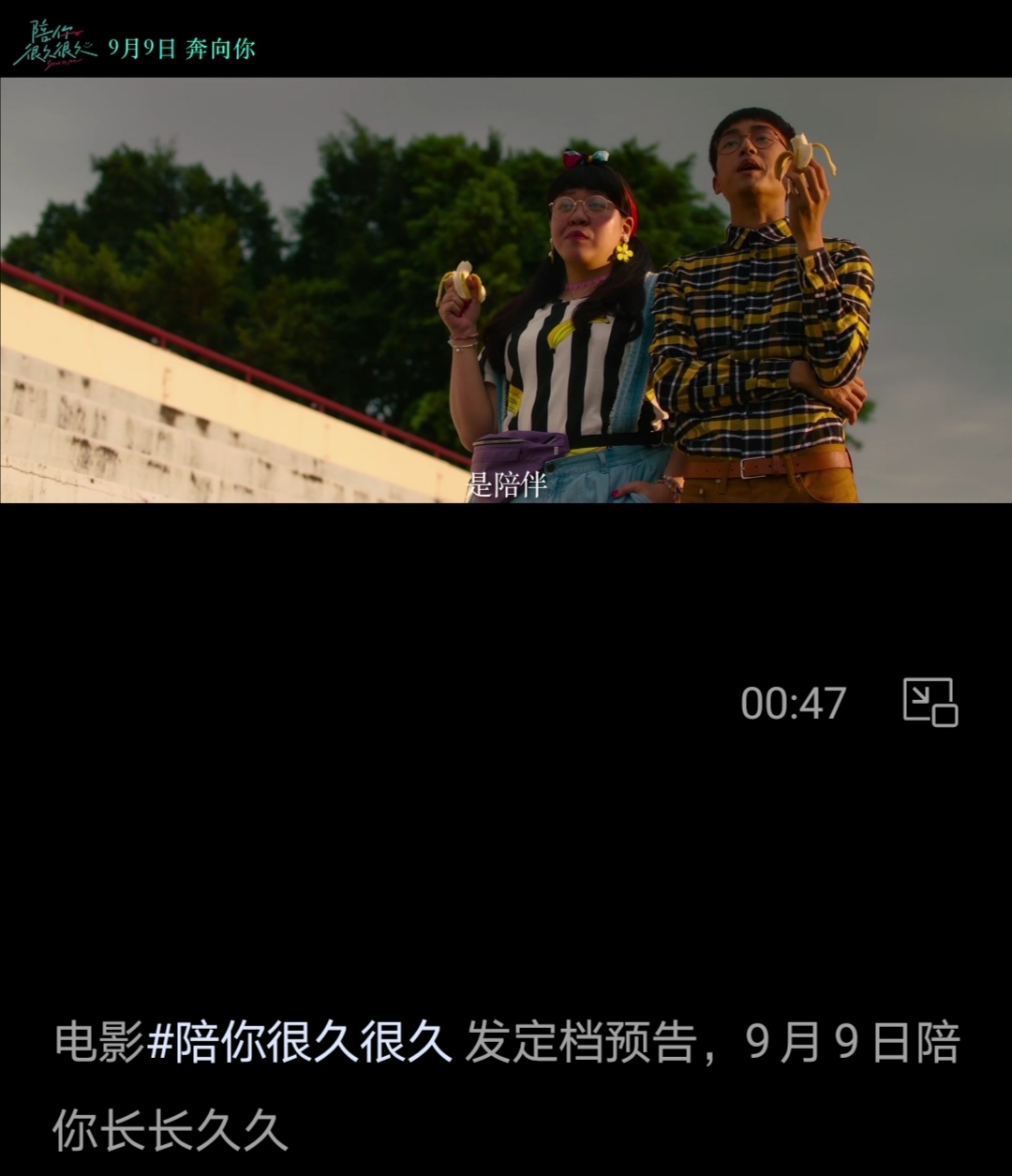 电影（陪你长长久久）今天你和爱的人去看了吗