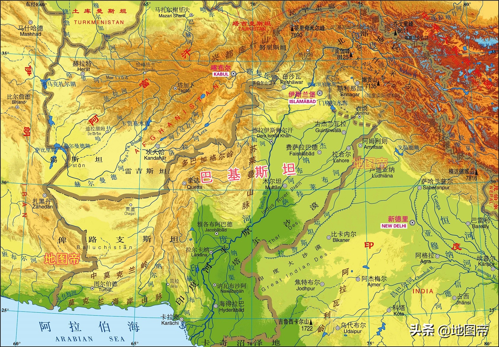 中国14个陆地邻国，各有什么特色？