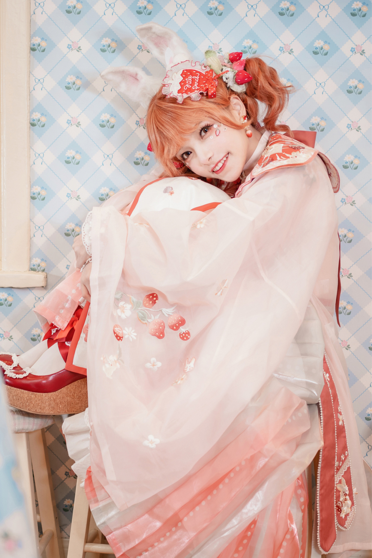 谢安然用"橙发"来配汉服,本以为是在搞笑,看完却惊艳了