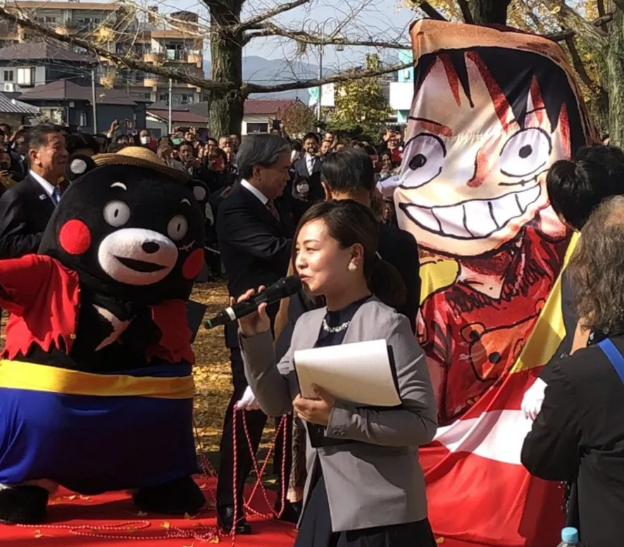 造价1300万日元的“路飞铜像”，却带来26亿！熊本县致富经