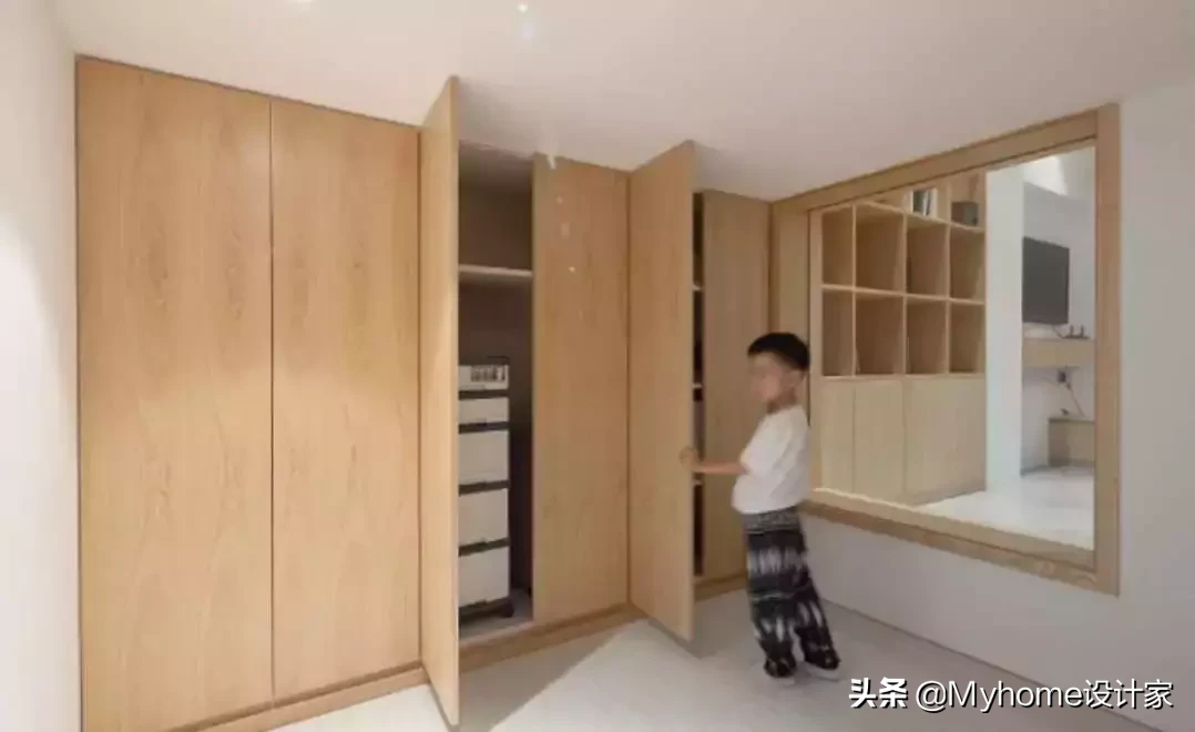 45㎡里弄老房子，变身Loft风！儿童房主卧还有大收纳