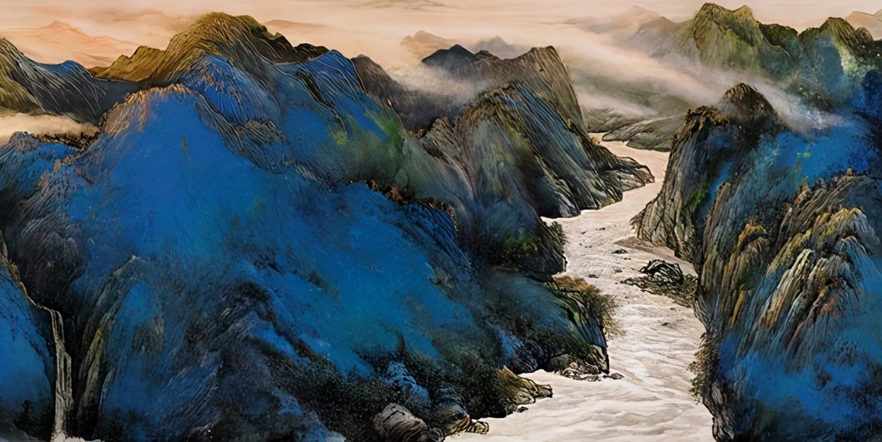 江山如画:在国画中体会祖国的大好山河,这些山水画得可真豪气