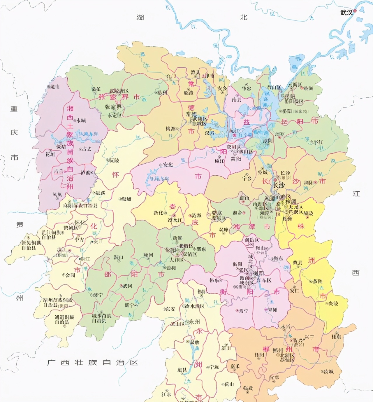 湖南省岳阳市—高校信息