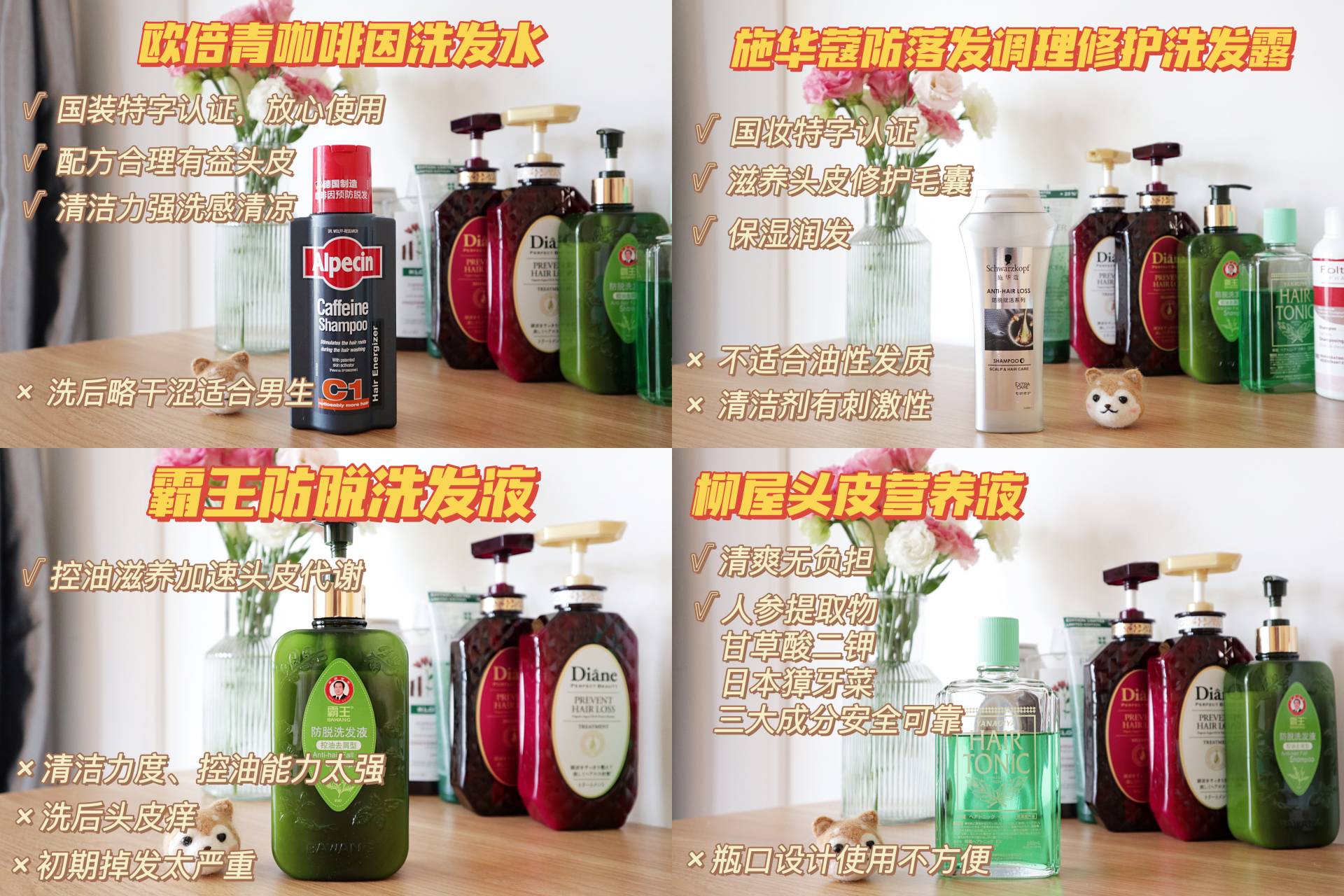 脱发青年自救指南——从成分表看起，教你选对防脱发产品