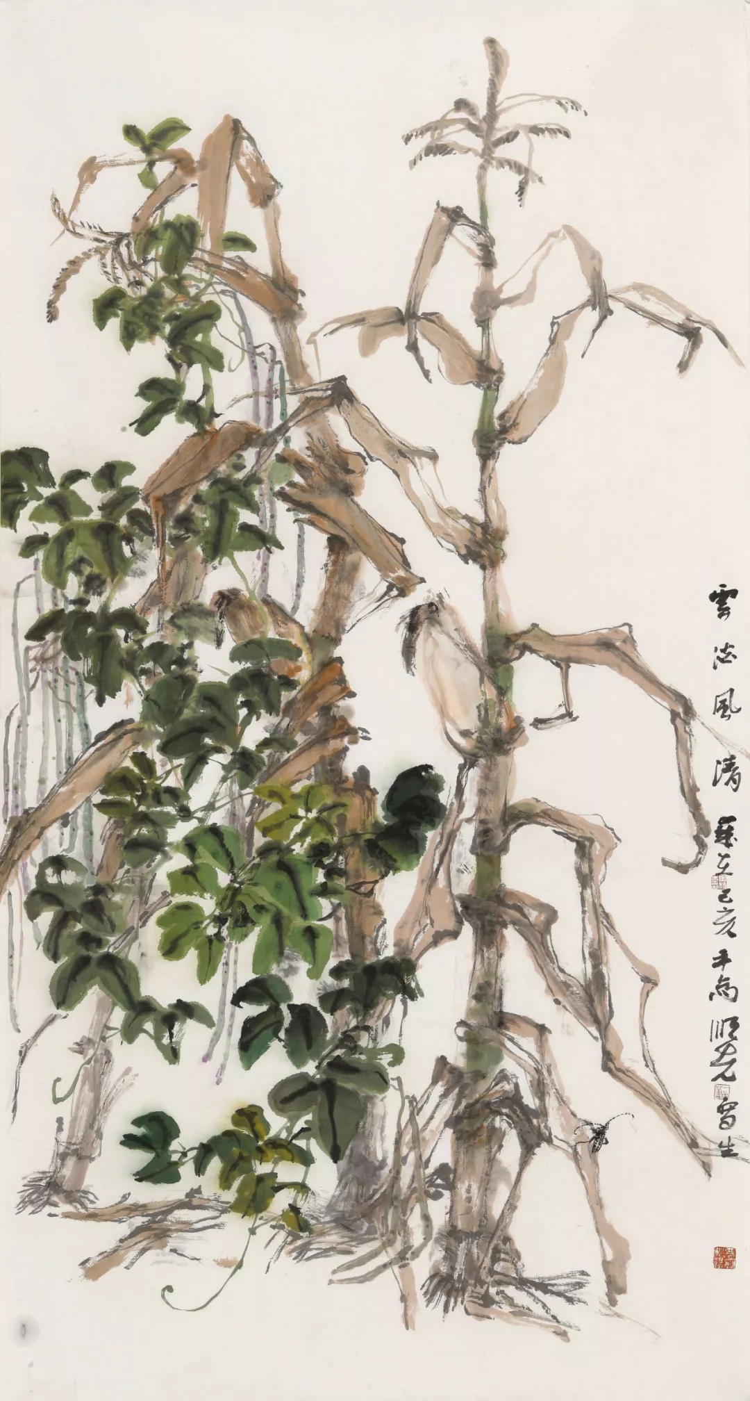 田野畅想曲 | 马顺先的玉米写生