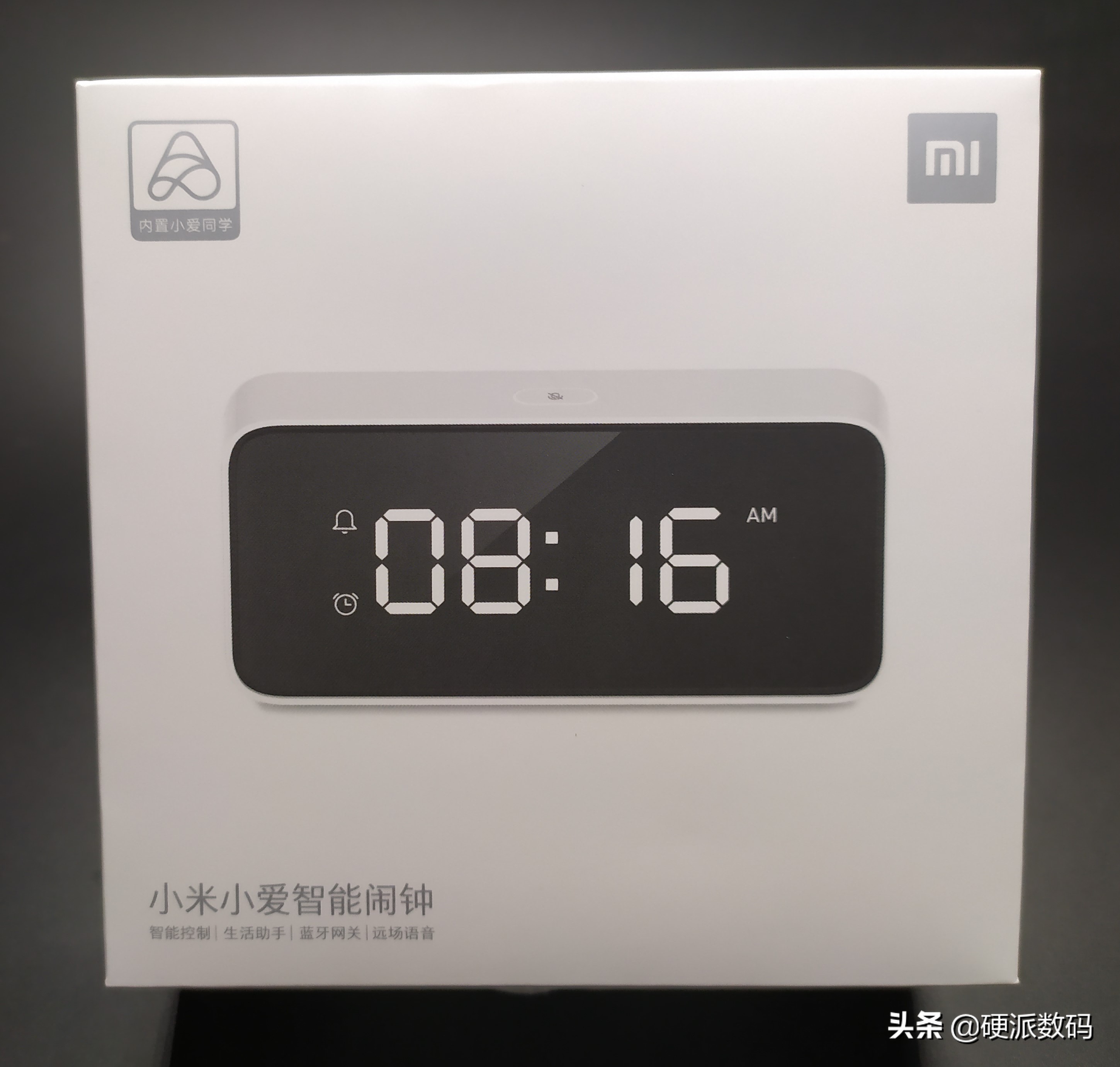 【开箱评测】小米小爱智能闹钟，2019最火智能闹钟，送一波美图