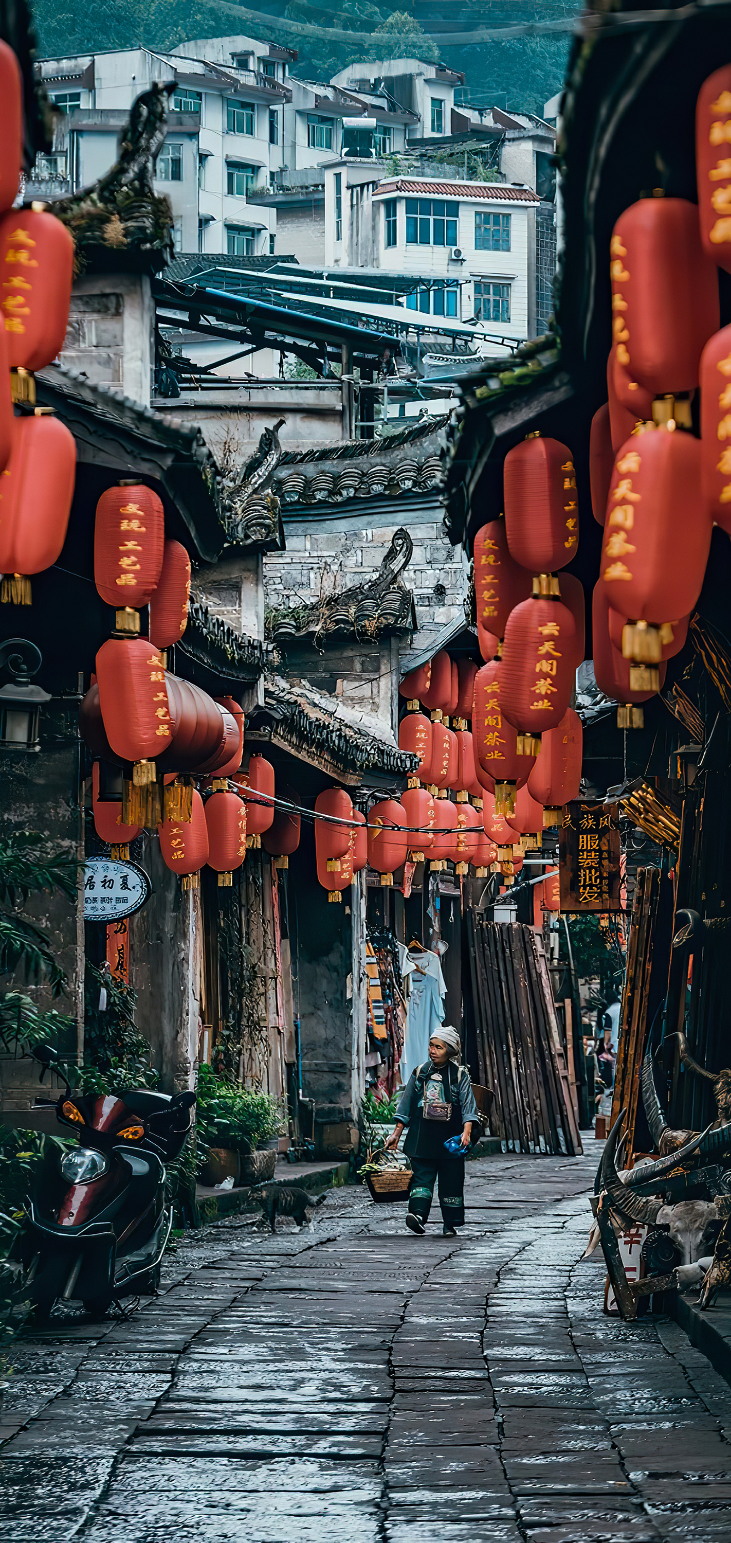 壁纸丨城市街景，最美的生活是静水长流的人间烟火