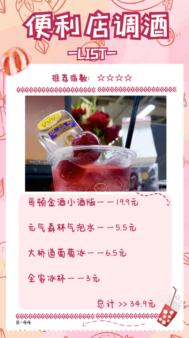 520微醺告白！这5款夏日傻瓜式调酒，好喝到“上头”→