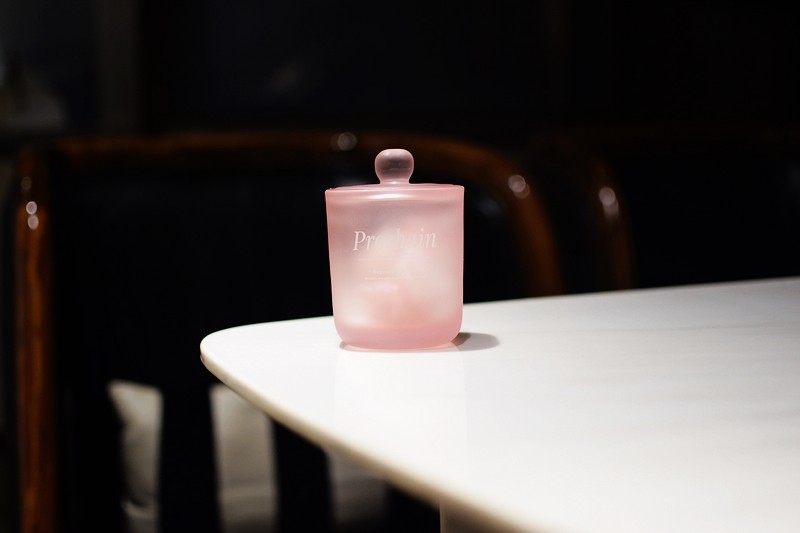 天然粉色水晶原石 维维尼奥海棠细语香薰晶石