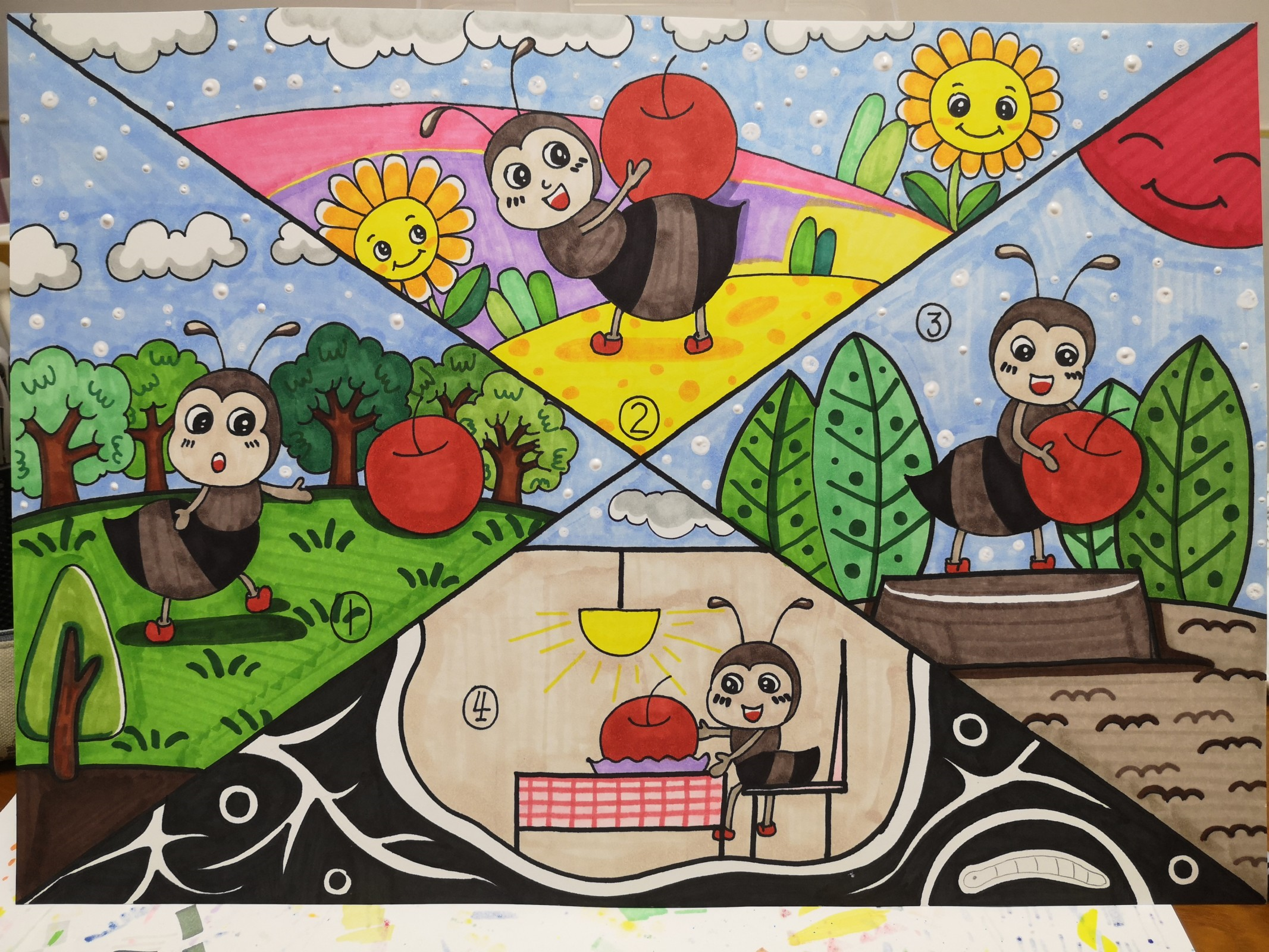 幼儿园儿童主题画