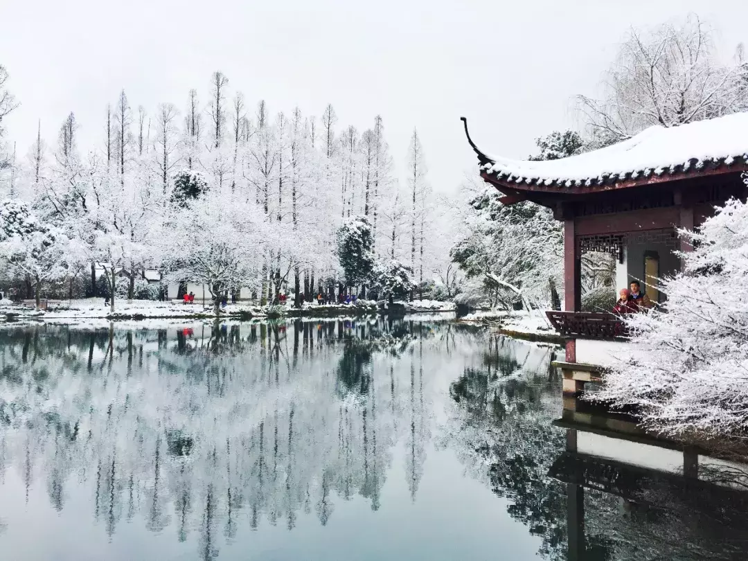 印象｜西湖雪满，江南寂美