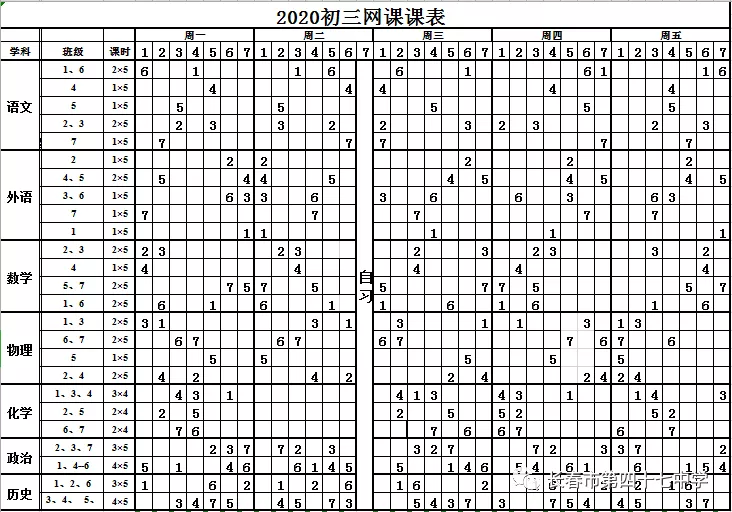 长春一零八学校“网课”细节曝光！附15所长春中小学网课课表