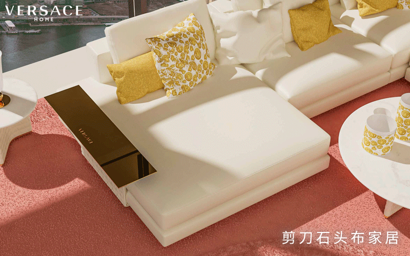 Versace Home进口沙发，2021新品的时尚奢华全面升级