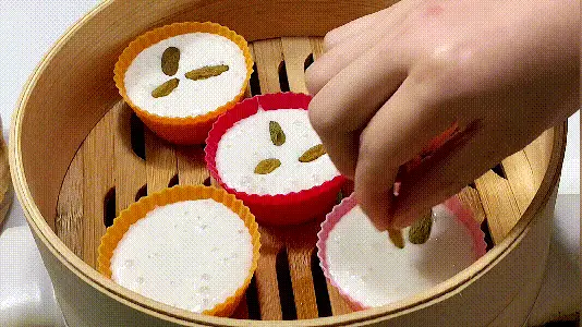 20年前卖2毛钱1个的大米发糕，筷子简单一搅，松软开花零失败