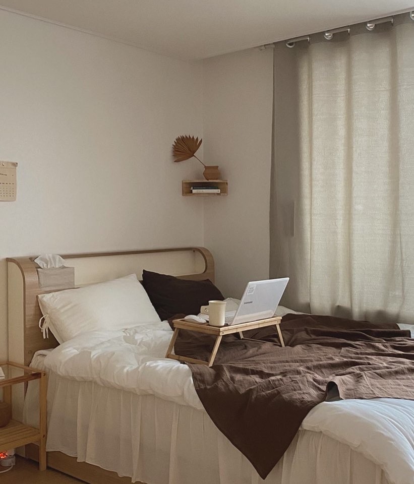 韩国家装图(韩国装修真有一套,没有繁琐的家具,简单奶油系温柔得很有