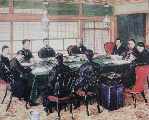 李鸿章签《辛丑条约》，赔450000000两白银，数字藏着洋人的恶毒