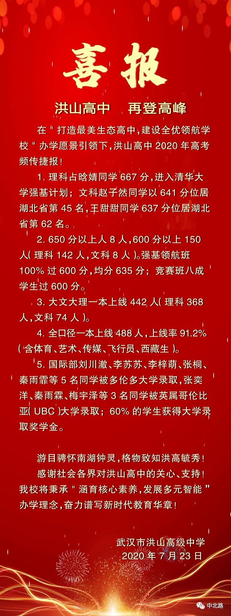 华师一附中等武汉名校高考成绩单出炉，买学区房就盯紧这些学校