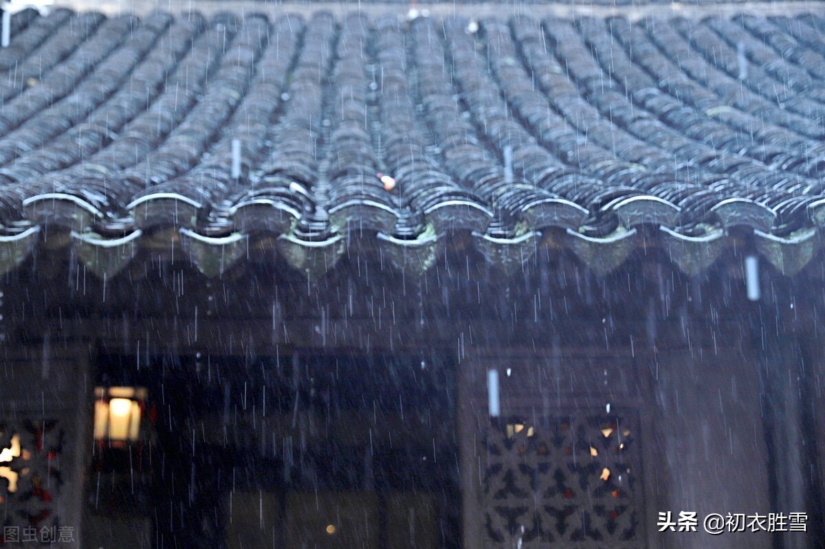 六首古诗中的盛夏梅雨：霏微梅雨暗林塘，翠蔓黄花偏眼明