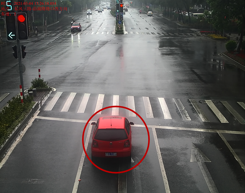 交通违法曝光！