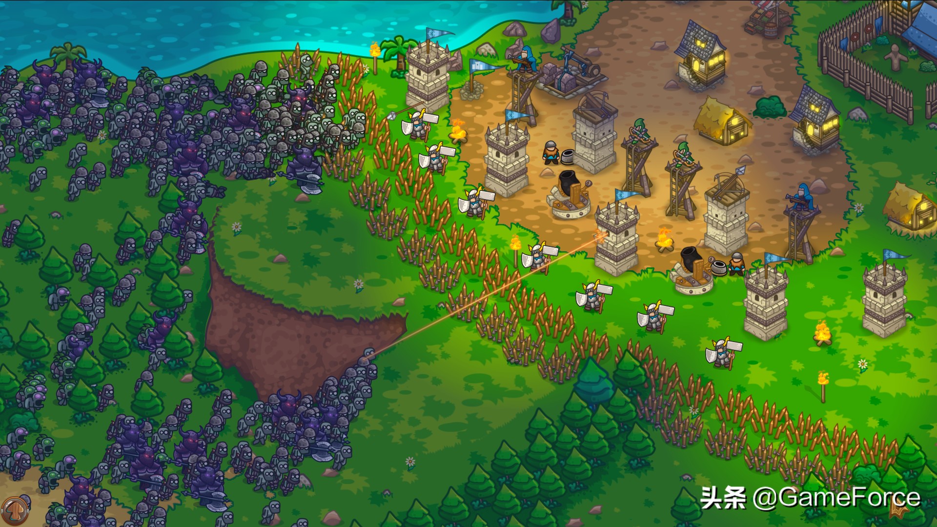 Risen Kingdom 评测：帝国时代中的王国保卫战