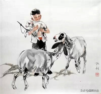 精选100幅画羊美图供大家学习收藏