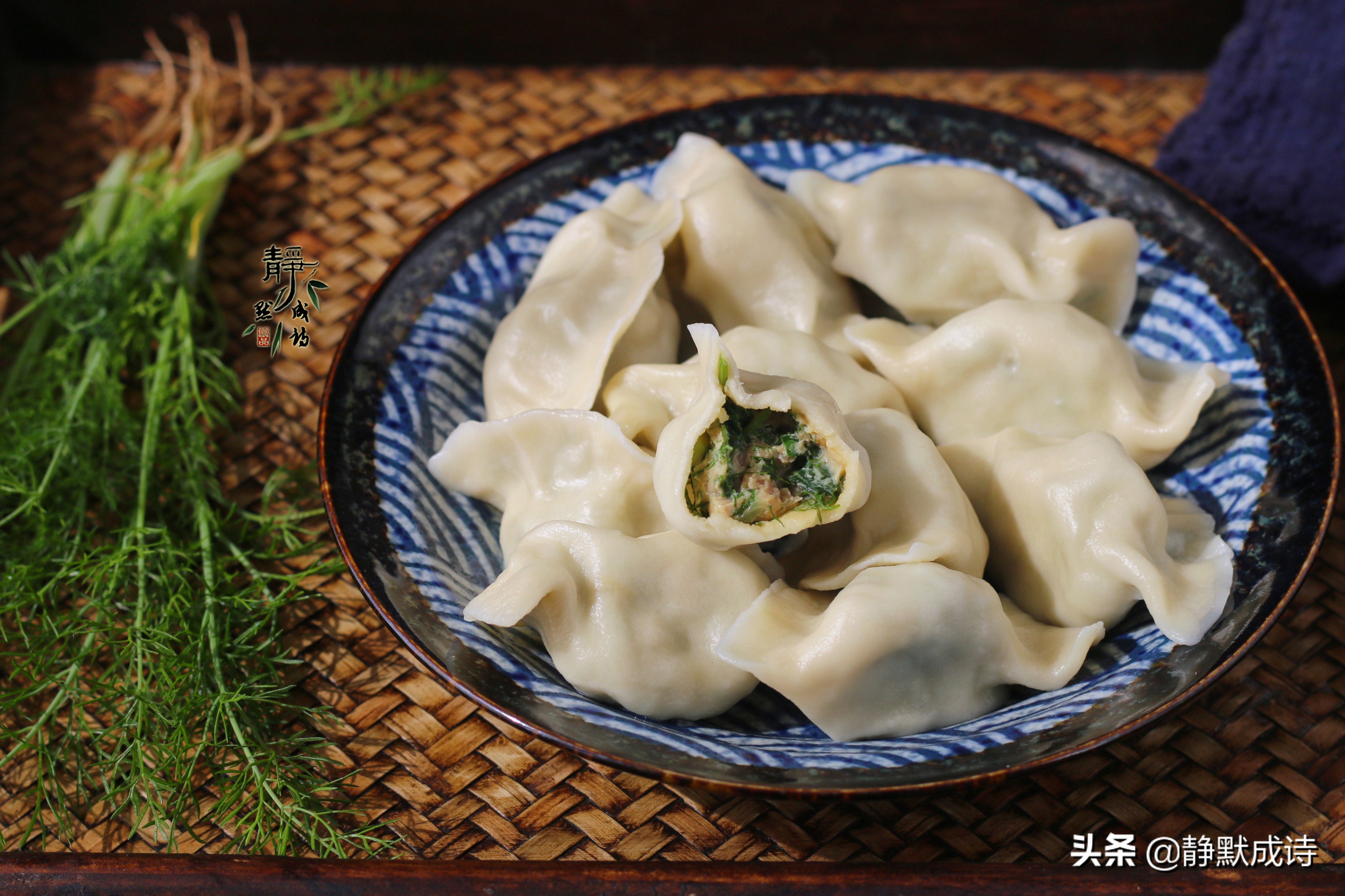 此菜正鮮嫩,包餃子最香,鮮美清香,健胃理氣,別不懂吃