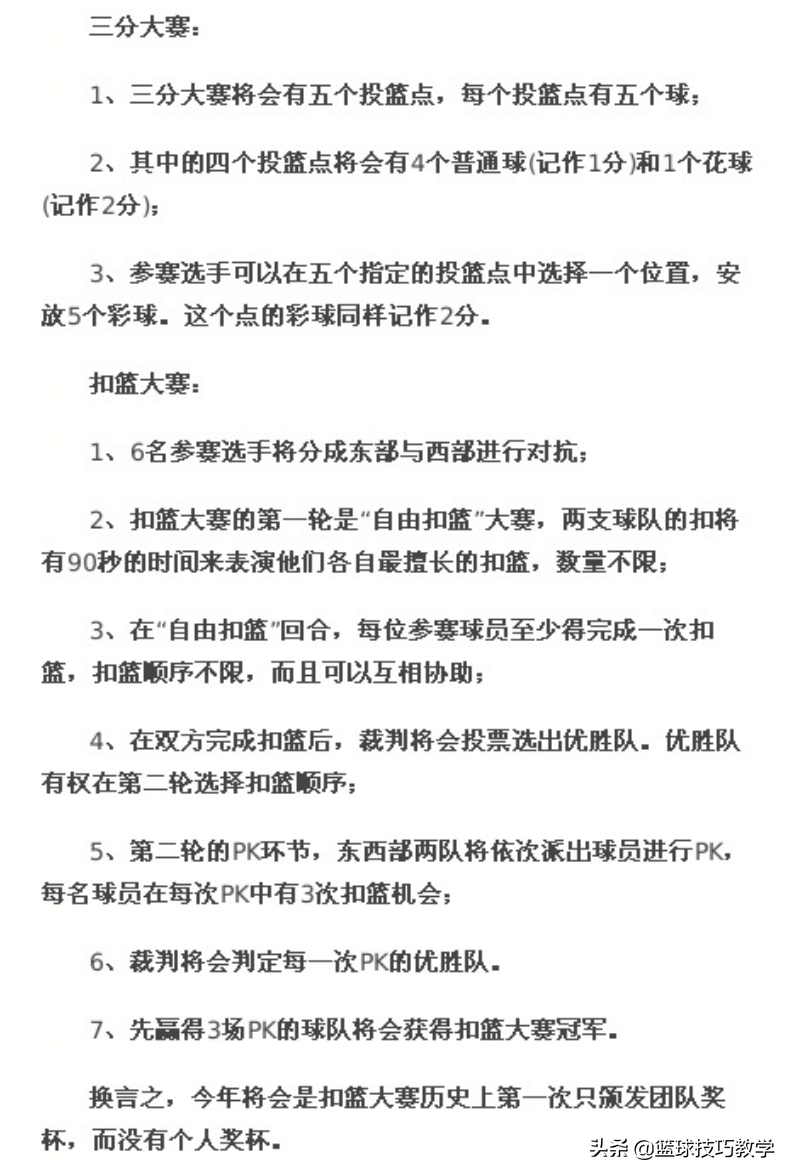 篮球比赛灌篮多少分(今年NBA扣篮大赛规则终于改了！这次决赛，再也不会出现9分了)