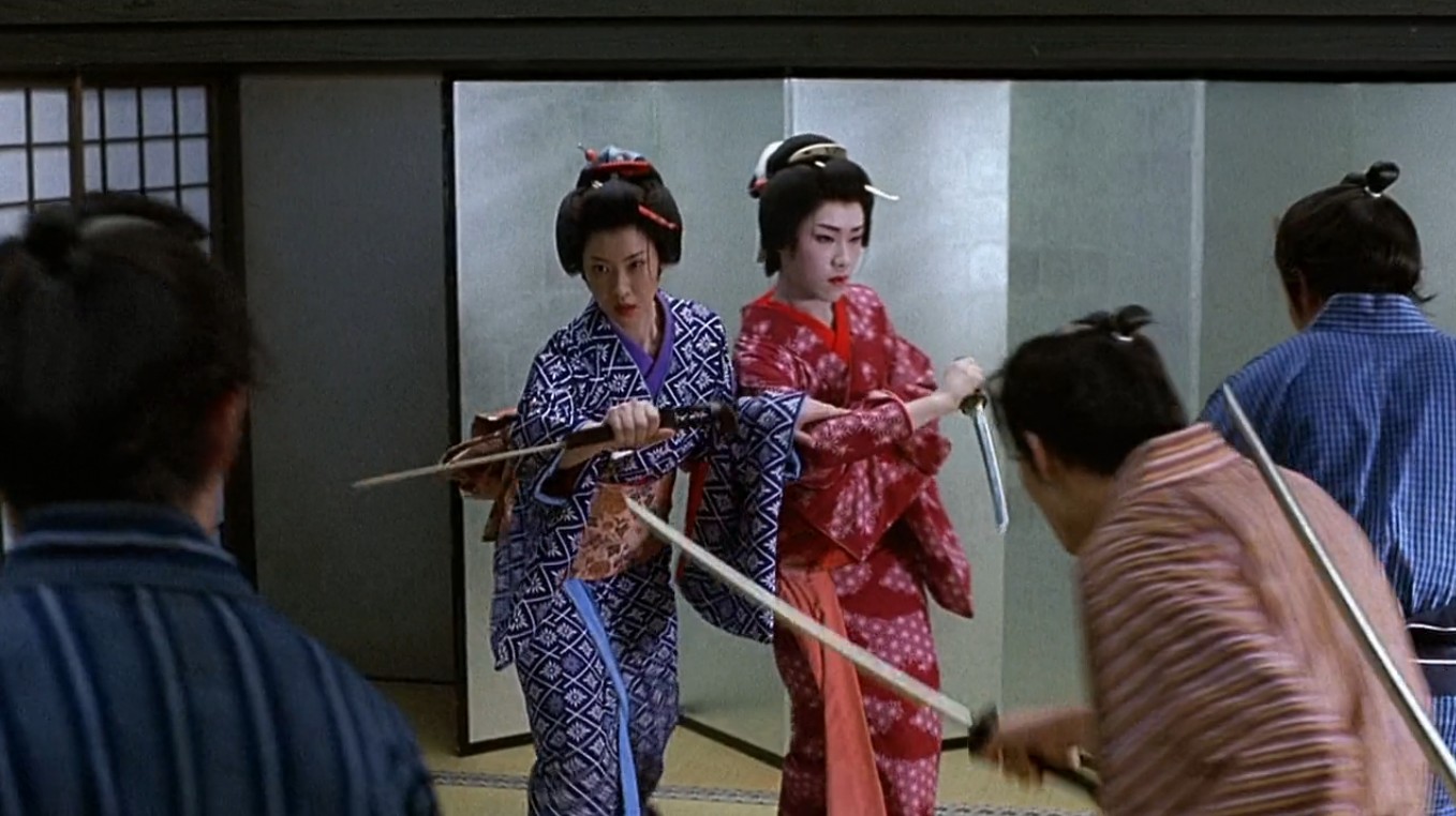 完美继承吴宇森的暴力美学,北野武的《座头市》,你看懂了吗?