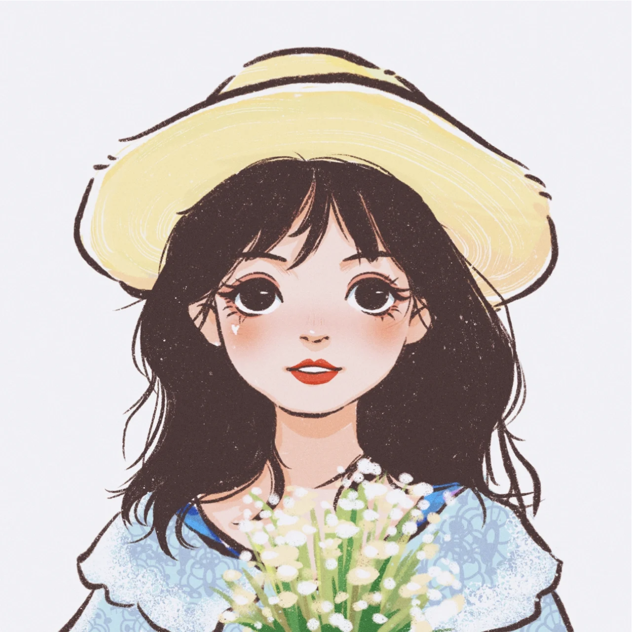 超可爱超治愈的女生头像闺蜜头像