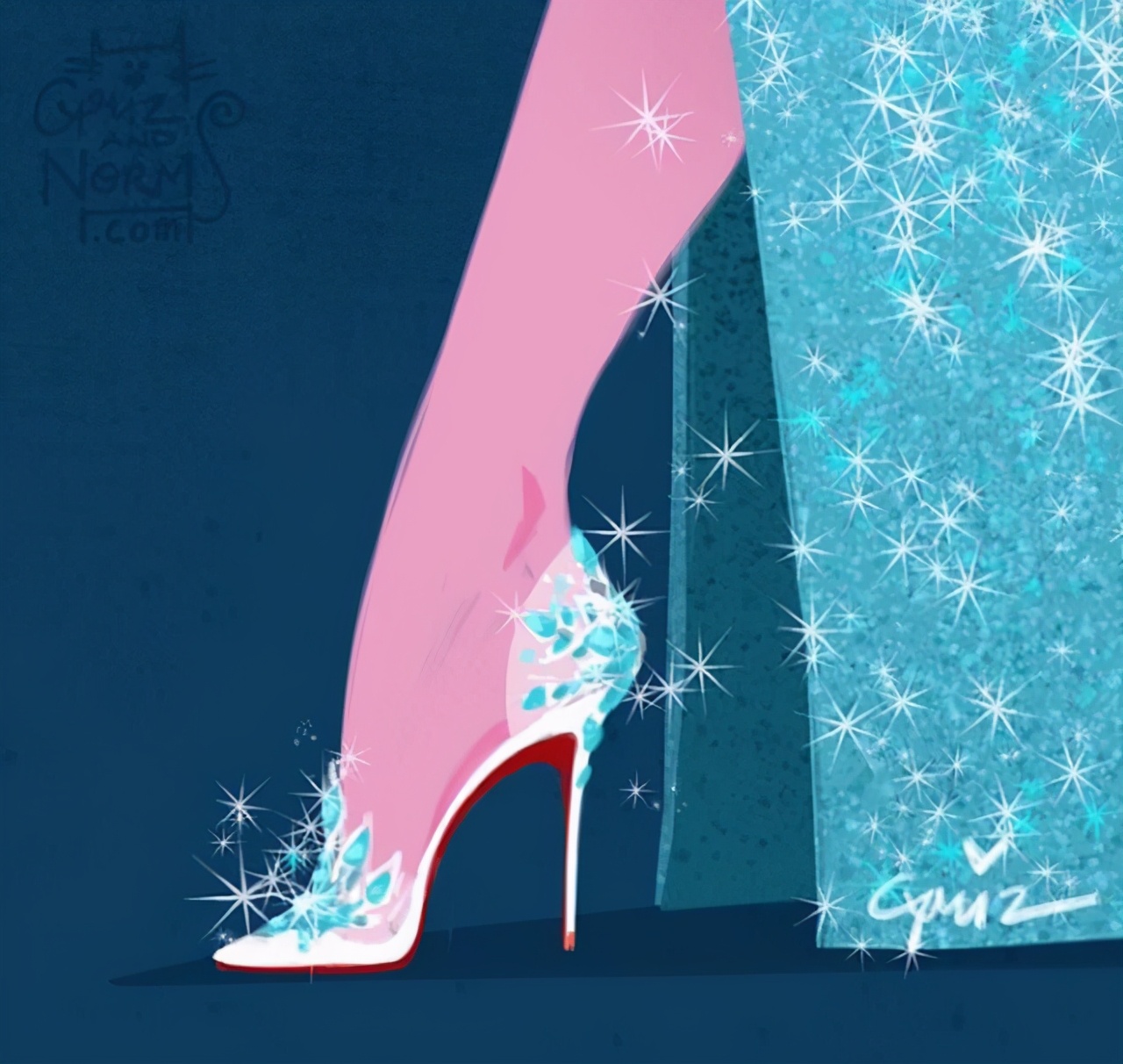 迪士尼公主的高跟鞋是什么样?睡美人的鞋子高贵,水晶鞋简单大方