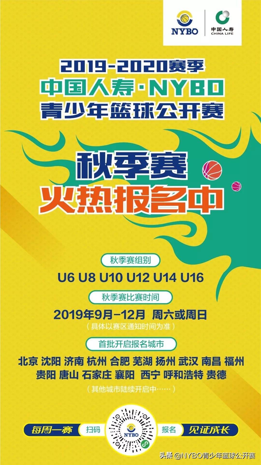 篮球比赛哪里可以报名人数(没错，NYBO秋季赛来了！快来报名吧)