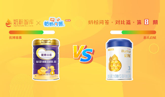 圣元优博与惠氏启赋配方对比：优博瑞慕有何不同？