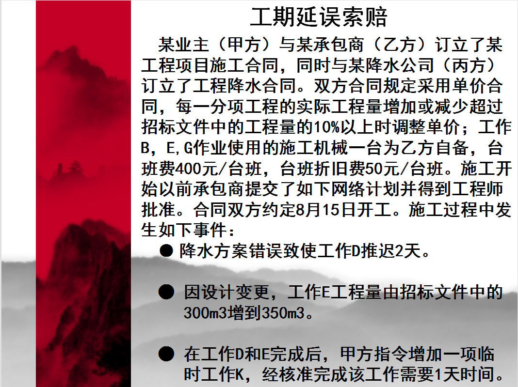 工程利润太低怎么办？中建25套签证索赔资料解决问题，含实例模板