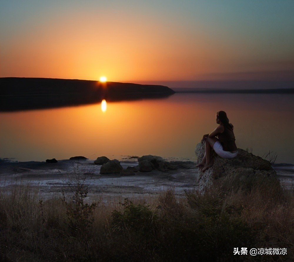 沐浴朝阳，感受青春，邂逅午后，体会人生，遇见晚霞尝尽人生百味