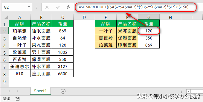 Excel多条件查询，不需要写任何公式，这方法值得一学