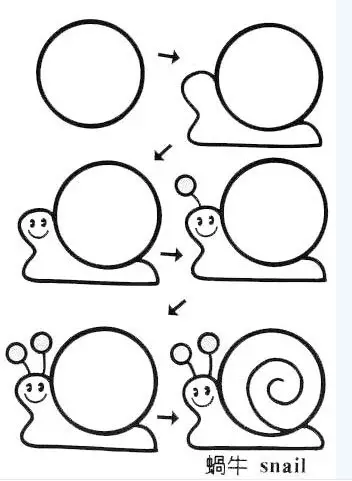 简笔画|幼儿园简笔画教程大全(100种),果断为孩子收藏!