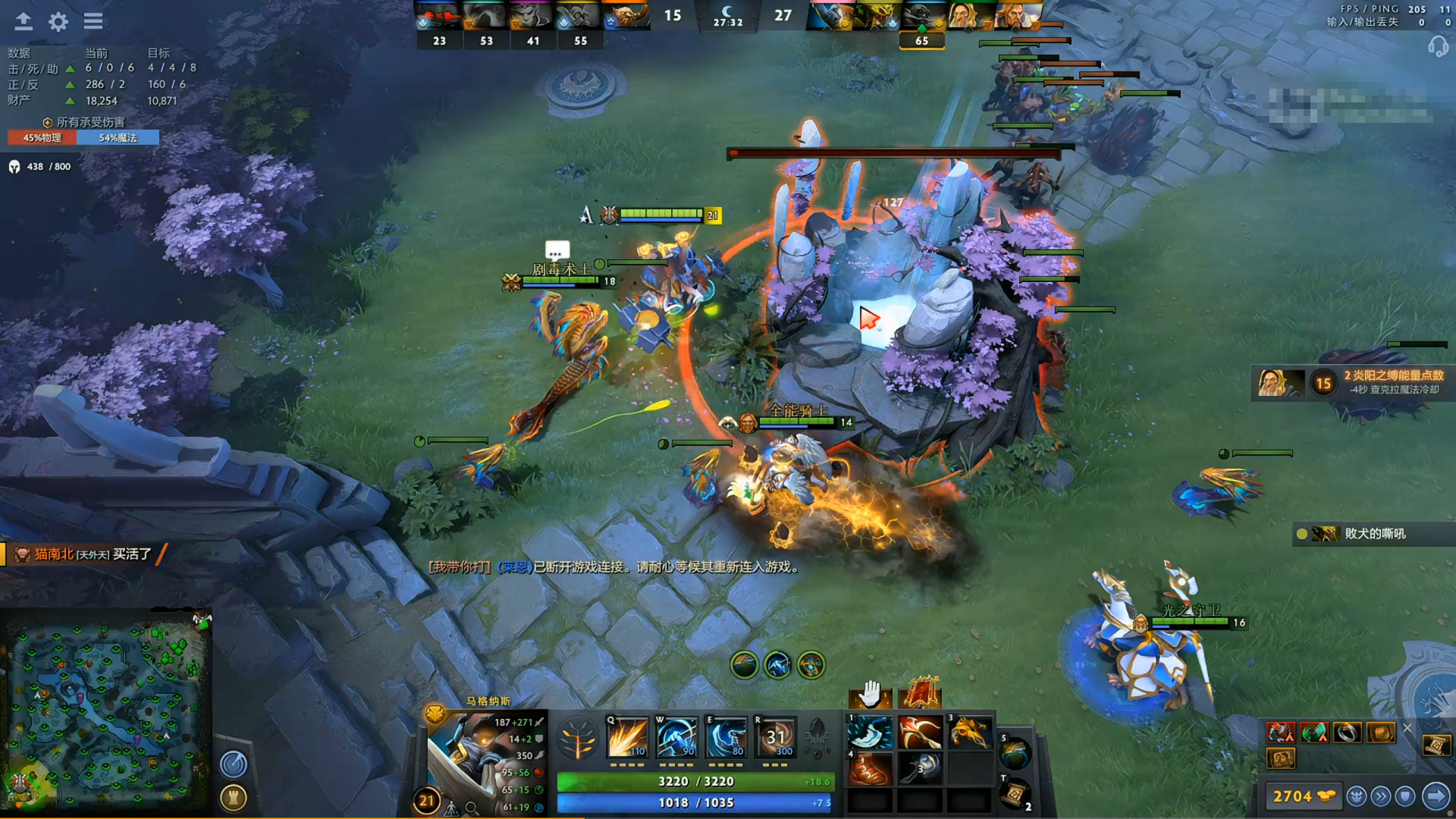 DOTA2：中单马格纳斯也能C？SCCC看似乱撞，却隐藏着高深的技巧