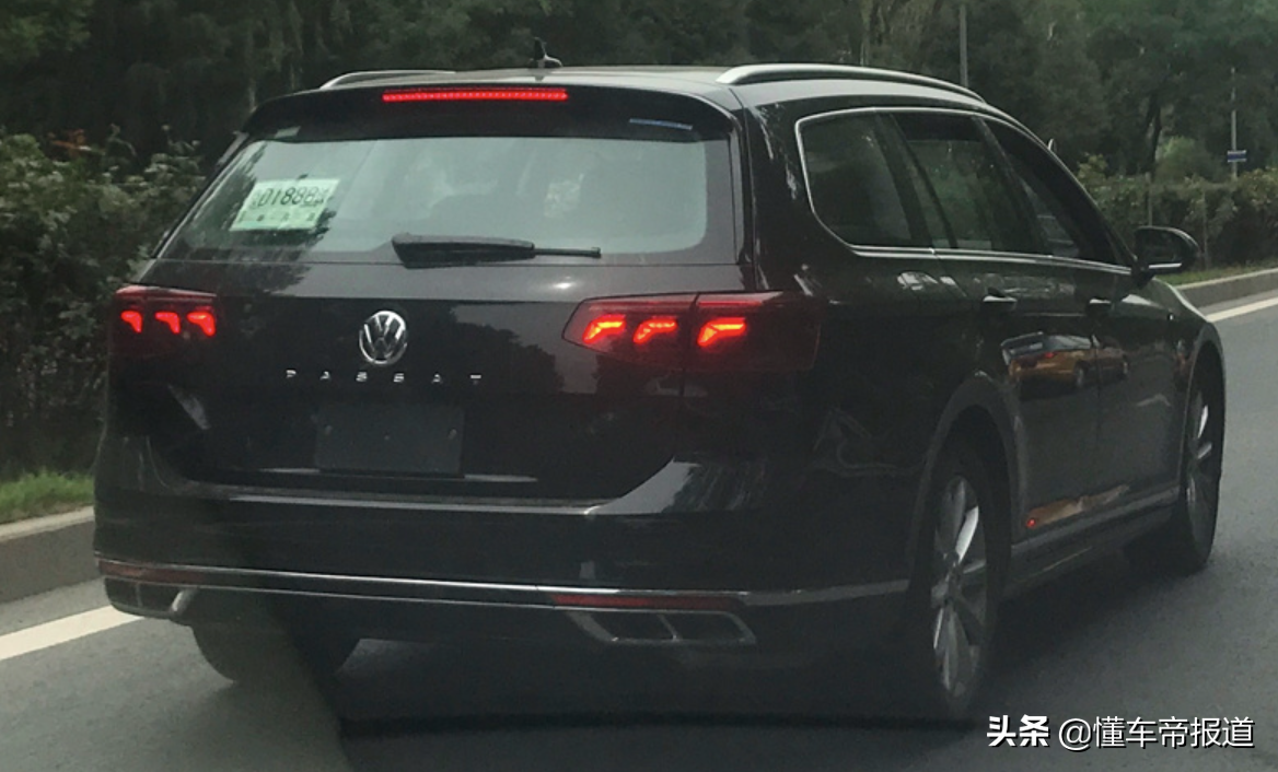 新车 | 纯进口身份，比迈腾更实用，新款蔚揽国内谍照曝光