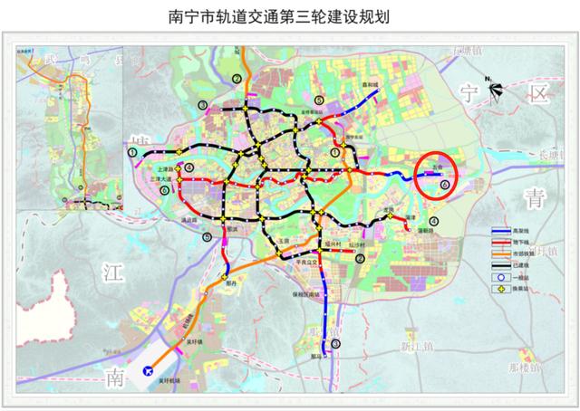 南宁地铁6号线能否让五合大学城翻身？呵呵，武鸣大学城笑而不语