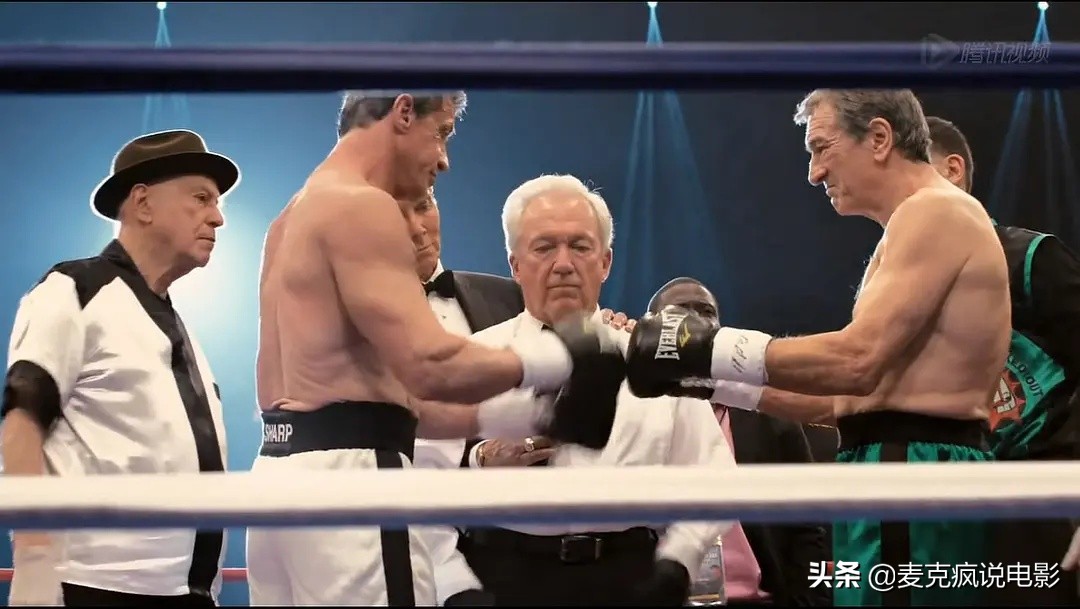 这部怀旧向的拳击片，调侃了史泰龙和罗伯特·德尼罗的奥斯卡之争