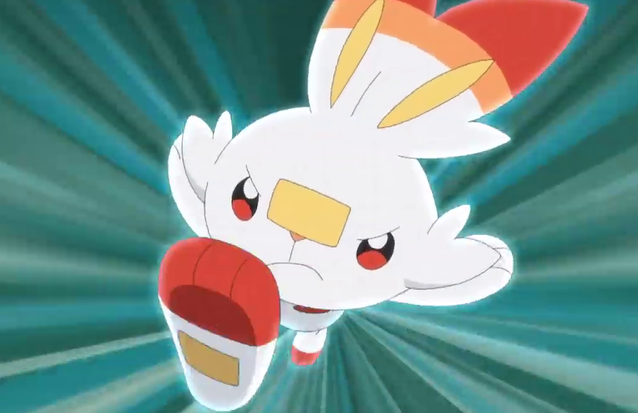 《宝可梦》图鉴813：通过奔跑升温来增强火焰能量——炎兔儿