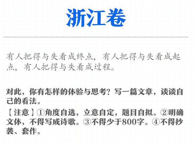 2021年全国各地高考作文题目出炉，共8套试卷，你觉得哪套最难