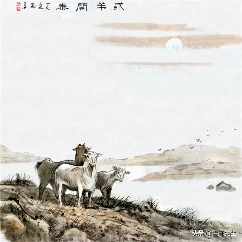 精选100幅画羊美图供大家学习收藏