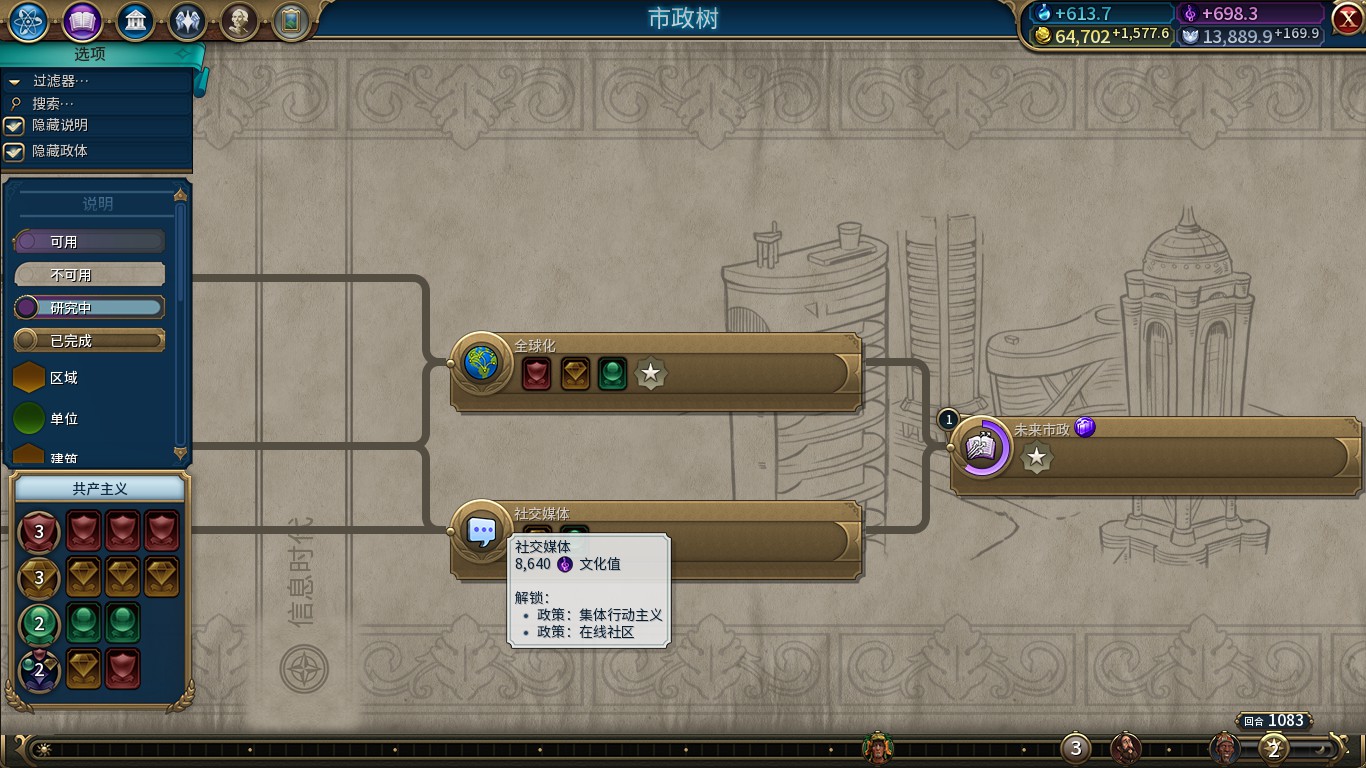 《文明6》新手入门基础篇——资源与城市管理