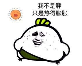 天气好热表情包合集｜我和烤肉之间只差一撮孜然了