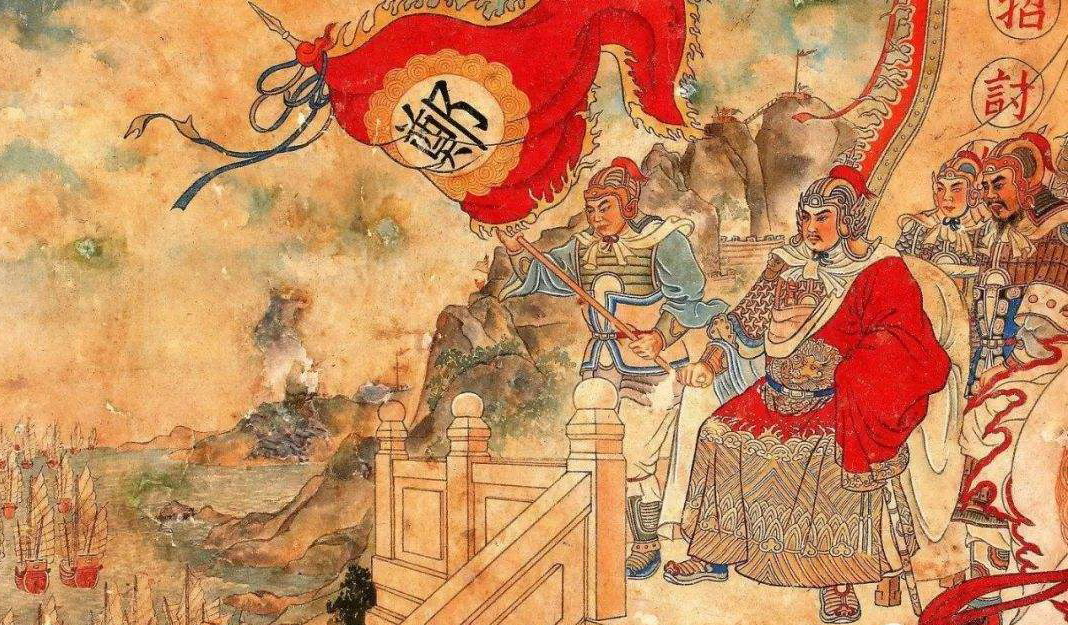 这就是郑成功统帅的抗清力量.