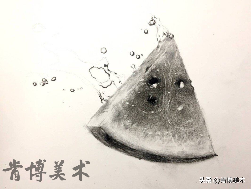 干货丨如何画好一副素描作品，让“西瓜”告诉你